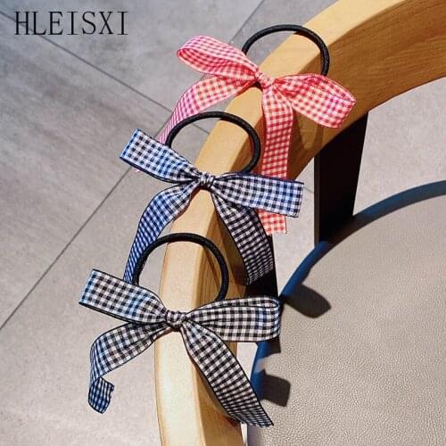 Fashion Women Hair Tie Butterfly Bowstring Hair Accessories Elastic Hair Bands Casual Girl Headband Hair Rope