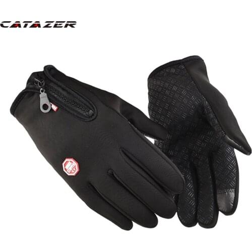 Men Ski Gloves Waterproof Winter Warm Gloves Snowboard Gloves Motorcycle Riding Winter Touch Screen Snow Windproof Gloves
