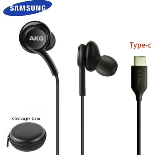 Samsung Earphones Type-c In-ear with Mic Wire EO IG955 AKG Headset for Galaxy samsung S20 note10/note10+ huawei smartphone