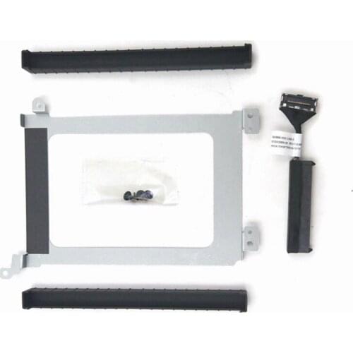 New For Dell Precision 5510 XPS 15 9550 HDD Cable Connector HDD Caddy Bracket 3FDY3 03FDY3 Rubber Rail SCREW Hard Drive