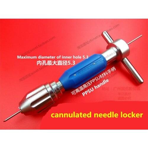 Orthopedic instruments elastic needle advance retreat device medical hollow hand drill Kirschner wire pin lock device intramedul