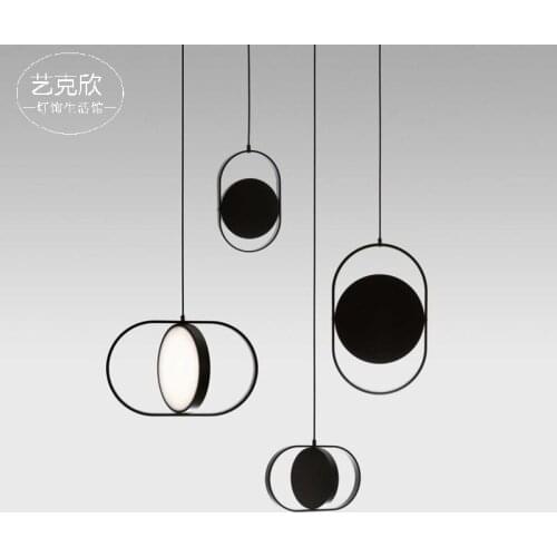 Nordic deco maison hanglamp iron living room Home Decoration E27 Light Fixture restaurant luminaire suspendu hanglamp