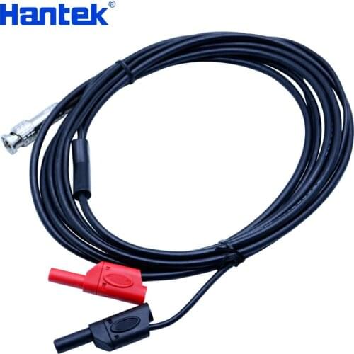 Hantek Oscilloscope Probes Auto Test Cable HT30A BNC to Banana Dual Banana Head Multipurpose Automotive Measurement