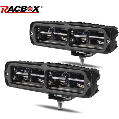 Headlights On Cars 6'' 12V 24V 18W Slim Working light Fog Lamps LED Spotlights Worklamp for Cars Motorcycle Moto Auto Off road