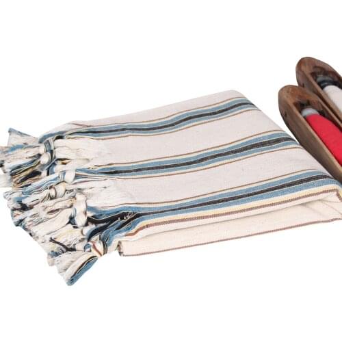 Turkish Linen Peshtemal Towel -Woven Fouta Beach Bath Spa Yoga Towel