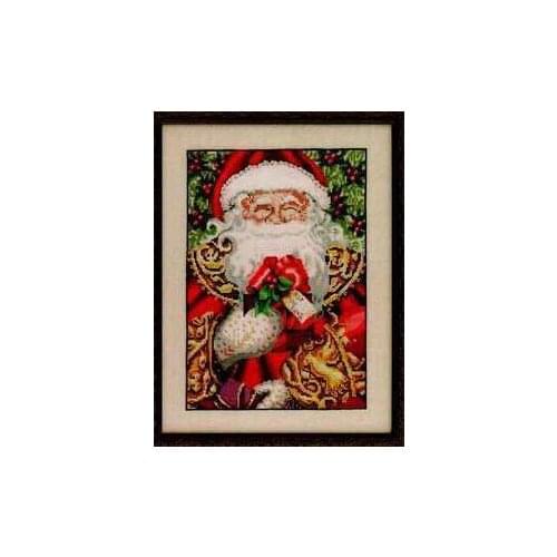 Top Quality Counted Lovely Cute Cross Stitch Kit Santa Father Christmas Xmas Gift Present