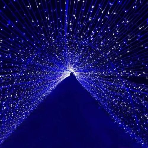 100-800 LED 1.6MM COPPER WIRE Blue String Light Christmas Tree Ornaments Decor Christmas Decorations For Home