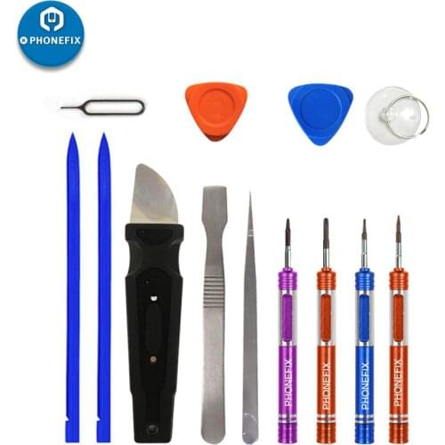 13Pcs Mobile Phone Repair Tool Kit LCD Screen Opening Pry Disassembly Tools Screwdriver Set For iPhone iPad Cell Phone Hand Tool