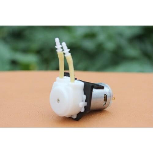 1PcLab Water Analytical Liquid Aquarium Lab Chemical DC 12v D4 Dosing Pump 3mm Peristaltic Head