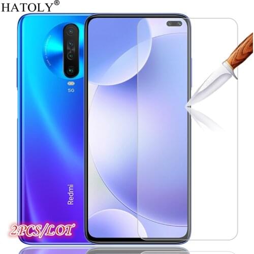 2Pcs Glass on Redmi K30 Screen Protector For Xiaomi Redmi K30 Tempered Glass HD Ultra-thin Protective Film For Xiaomi Redmi K30