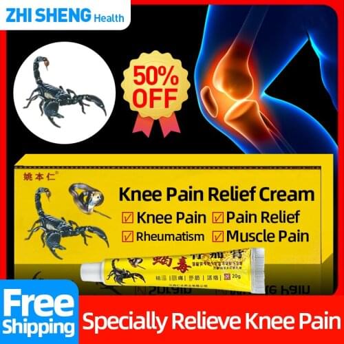 20g Scorpion Synovitis Pain Relief Plaster Treatment Body Knee Joint Soreness Rheumatic Arthritis Health Care Balm