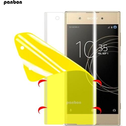 3D Full Coverage For Sony Xperia Xa1 Ultra Hydrogel Film for sony XA1 Plus Soft TPU HD Screen Protector nano Film