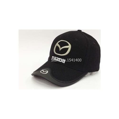 4 Colours Black Blue Red White Headgear For mazda Baseball Cap Leisure Hat