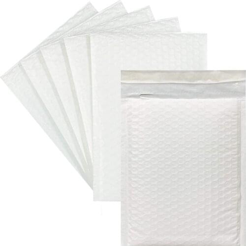 White Business Packaging Empaques Para Envios 50Pcs Mailing Bubble Bag Bubble Mailers Padded Envelopes Bags For Packaging