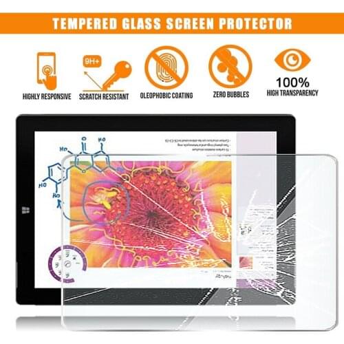 For Argos Bush Eluma B1 10.1" Tablet Tempered Glass Screen Protector Premium Scratch Resistant Anti-fingerprint Film Cover