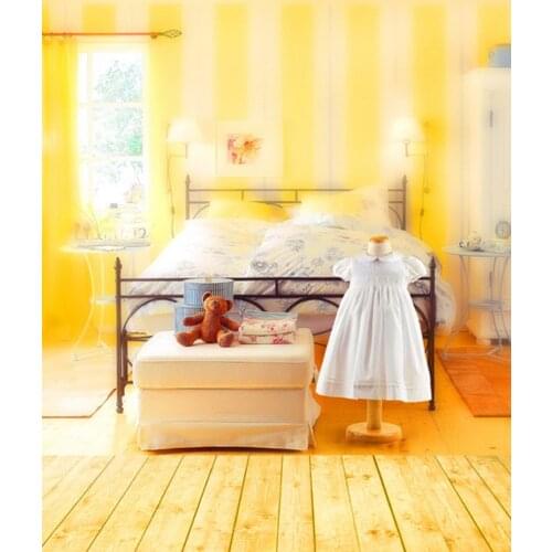 Wooden Floor Dress Bedroom Photography Backdrops Photo Props Studio Background 5x7ft