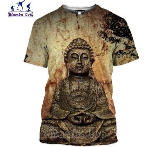 Mamba top Buddhism T Shirt 2020 3D Tee Women Clothing Men Tshirt Religion Belief Mens T-shirts Camping Gothic Unisex Streetwear