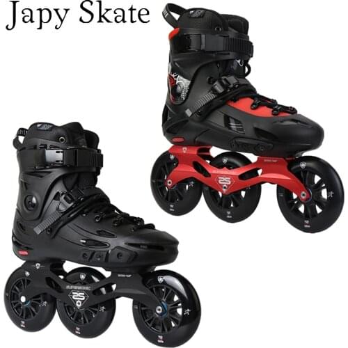 Japy Skate Flying Eagle F110 F110H Speed Inline Skates 3*110mm Wheels Professional Adult Roller Skating Shoe Free Skating Patine
