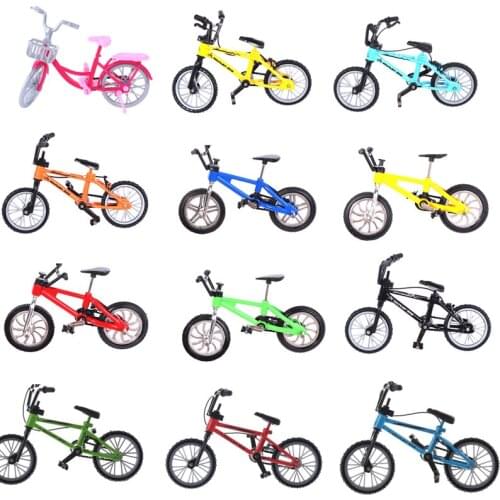 1pc Mini Bicycle Model Fashion Beautiful Bicycle Detachable Bike for Dolls Accessories Collection Toys for children