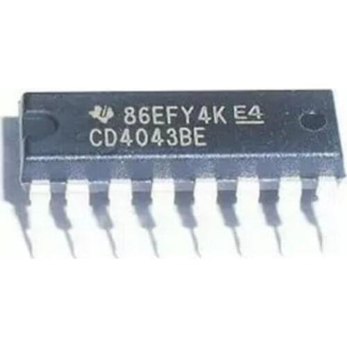 Xinyuan 10pcs/lot CD4043BE CD4043 DIP16 Logic - Latches new original