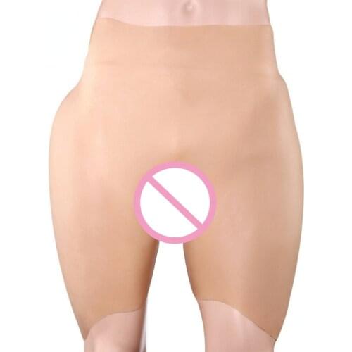IVITA Full Silicone Buttocks Hips Shaper Vagina Panty Transvestism Pants L 7200g