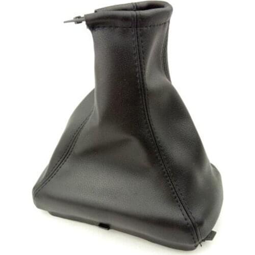 Gear Dustproof cover for Buick Excelle Manual Block Shift Lever dust cover Blcak leather