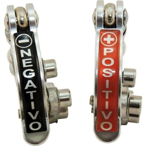 2 Pcs Car Battery Quick Disconnect Main Cable Post Terminal Shut-off Connectors for 6v 12v 24v Boat Race Car UTV Tractor Truck