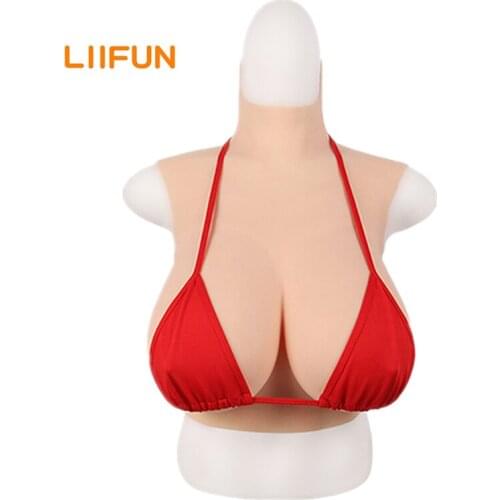 Liifun Realistic Silicone Breast Forms Artificial Fake Boobs For Crossdressing Transgender Crossdressers Drag Queen Shemale