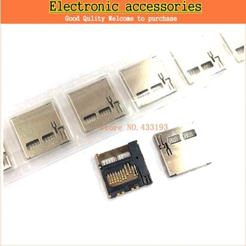 50X TF Micro SD Card Holder Memory Connectors Self Push Type High Quality Outside Soldering
