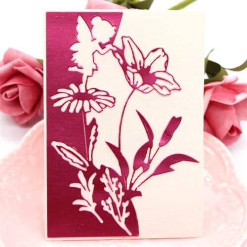 YPP CRFT Flower Frame Metal Cutting Dies for DIY Scrapbooking/Card Making/Kids Fun Decoration Supplies