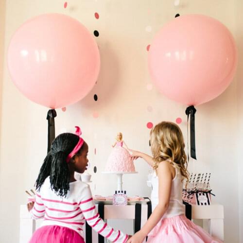 1pcs 36inch Jumbo Candy Pastel Round Balloons Big Giant Beautiful Wedding Macaron Balloon Balls Arch Backdrop Decoration