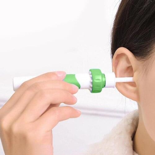 1Pcs Ear Cleaner Easy Earwax Removal Soft Cleaner Ears ear tool Clean Prevent wax Swab Ear-pick removal Safety Painless Q6W7