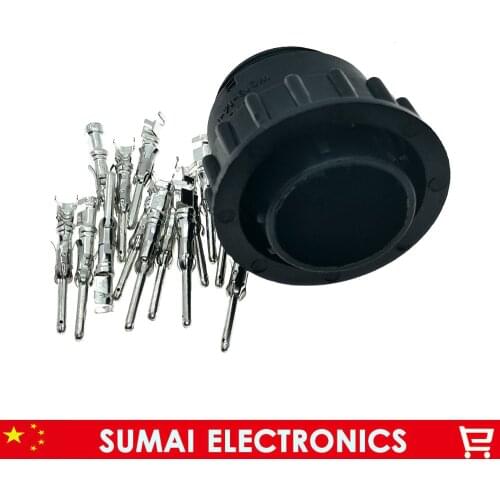 14 Pin AMP/TE 206044-1 auto sensor plug connector for SMEMA Car,14P male Electric plug with 14Pin