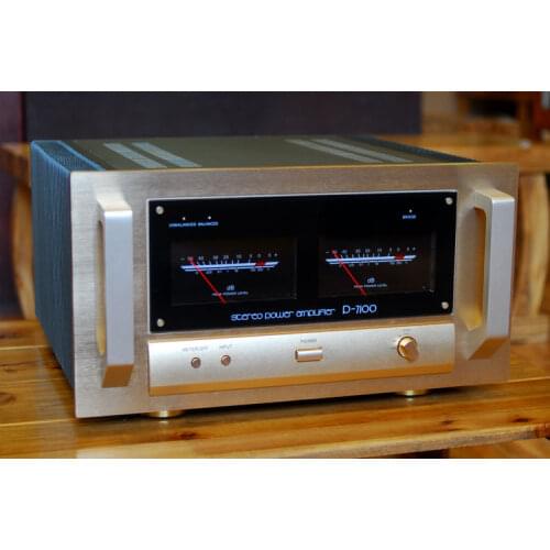 2021 1:1 copy Accuphase P-7100 stereo power amplifier class A/B output fully balanced 250W*2 8Ω/ 500W*2 4Ω/1000W*2 2Ω