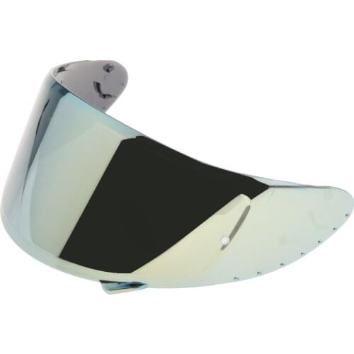 2x Motorcycle Helmet HD Visor for X14 CWR-1 Model Accessories Silver+Gold