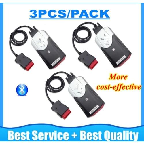 3PCS/Pack best price vd ds150e cdp with Bluetooth 2017.R1 2016.R0 software on dvd for delphis diagnostic obd2 OBD Scanner tool