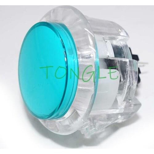 50PCS Arcade Push Button 30mm CLEAR PUSH BUTTON Start Button Switch Copy Sanwa Buttons OBSC-30 Jamma MAME