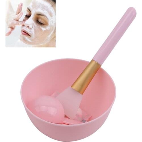 7Pcs/Set Makeup Beauty DIY Facial Mask Bowl Cosmetic Makeup Brush Spoon Stick Compression Mask Tool Kit Cosmetic Tools