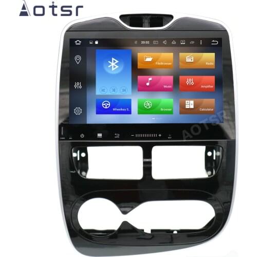 AOTSR 2 Din Car Radio Auto Android 10 For Renault Clio 2013 - 2016 Multimedia Player Stereo GPS Navigation DSP IPS AutoRadio