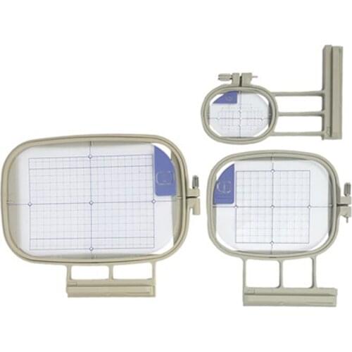 Hot XD-3Pcs Hoops for Brother Embroidery Machine Duetta 4500D 4750D Quattro 6000D 6700D Innov-Is 2500D 1500D 4000D