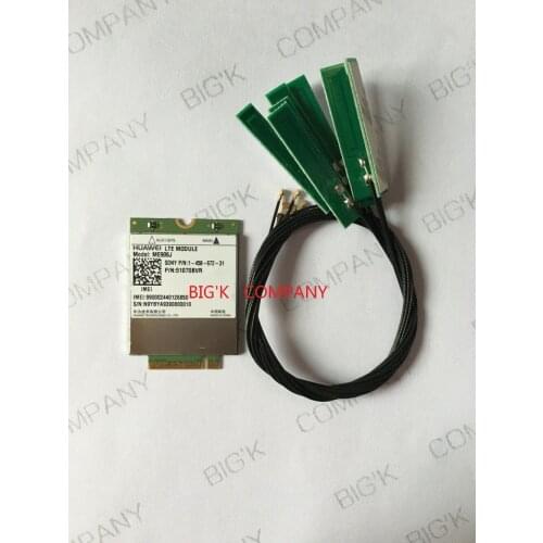 JINYUSHI For 4G Module ME906J +2pcs LTE M.2 NGFF IPX4 inside antenna 100% NEW&Original FDD LTE Module in stock Free Shipping