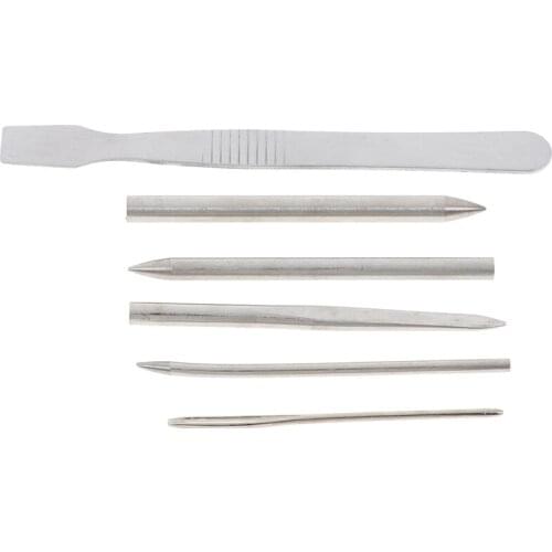 HOT! Paracord Bracelet Stainless Steel Fid Lacing Stitching Needles Tool Set 6 PCS/SET