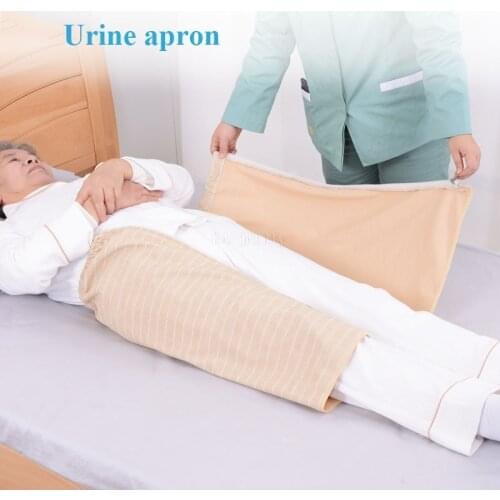 Adult Reusable Waterproof Apron Underpads For Bedridden Patient Incontinence Urine Bed Pad