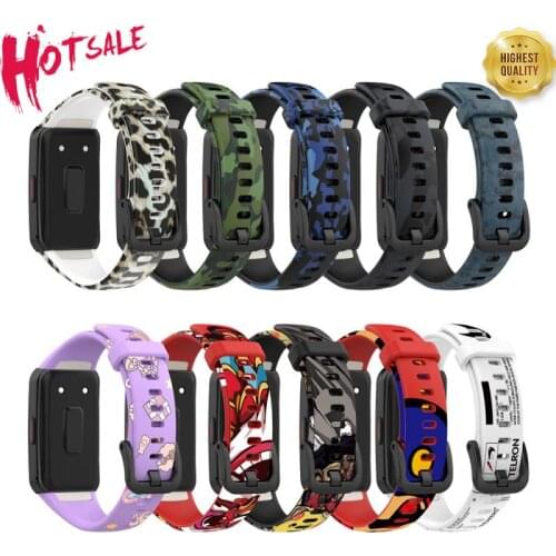Soft Silicone Sport Band Straps For Huawei Honor Band 6 Smart Wristband Bracelet Replacement Watch Strap For Honor Band6