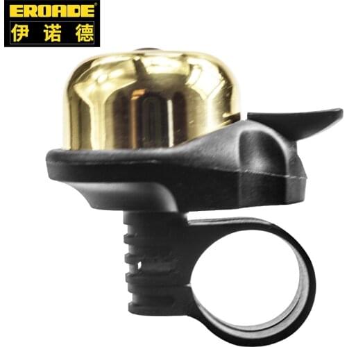 New Store Brass Horn Small Cycling Bicycle Accessories Bike Bell Ring Big Volume Anti-Slip Convenient Road MTB Generic