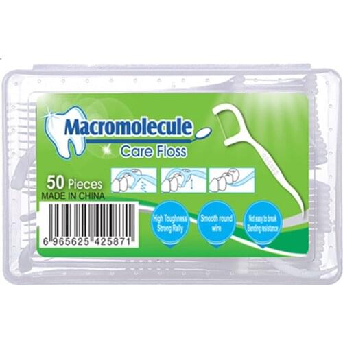 100/50/40/25pcs Disposable Dental Floss Picks Tooth Stick Interdental Brush Dental Flosser for Oral Care Gum and Teeth Cleaning