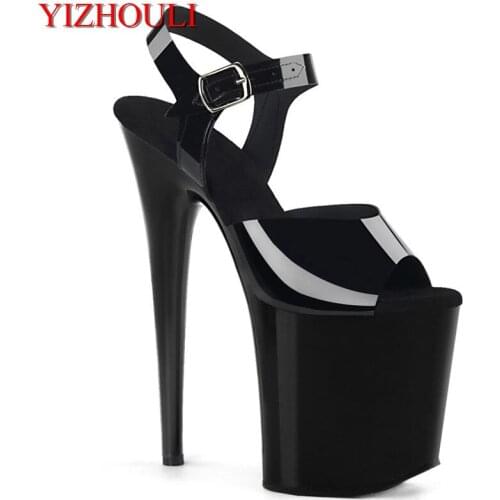 Sexy sandals, summer 20cm heels, 8in nightclub pole dancing/show/Star model, dancing shoes