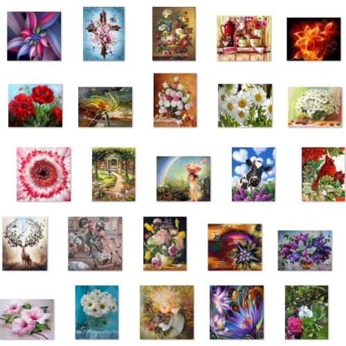 Cartoon Angel Flower cross stitch kit people 18ct 14ct UNprinting 11ct count canvas stitches embroidery DIY handmade needlework