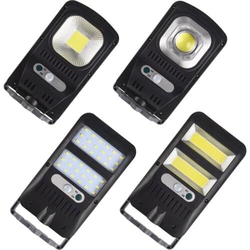 LED Solar Light Outdoor Solar Lamp ABS PIR Motion Sensor Wall Light Waterproof Solar Powered Sunlight For Garden Decoration