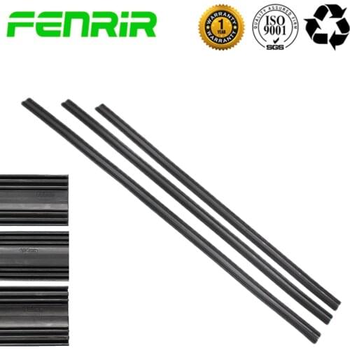 600MM 650MM 700MM 24" 26" 28" Car Bus Rubber Universal Car Bracketless Frameless Windshield Wiper Wash Blade Refill Replacement